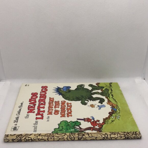 The Neatos and the Litterbugs in the Mystery Of The Missing Ticket Golden Book - Picture 2 of 12